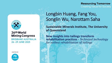New insights into tailings for transforming future rehabilitation practices