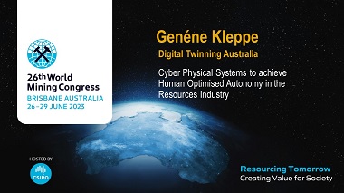 Cyber Physical Systems to achieve Human Optimised Autonomy in the Resources Industry