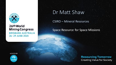 Space Resources for Space Missions