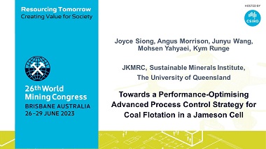 Towards a performance-optimising advanced process control strategy for coal flotation in a Jameson Cell