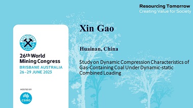 Study on Dynamic Compression Characteristics of Gas-Containing Coal Under Dynamic-static Combined Loading